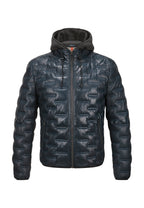 Milestone Alonso Dark Navy leren jack heren