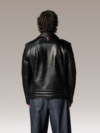 Redskins Speedster Leren Jack Heren Black