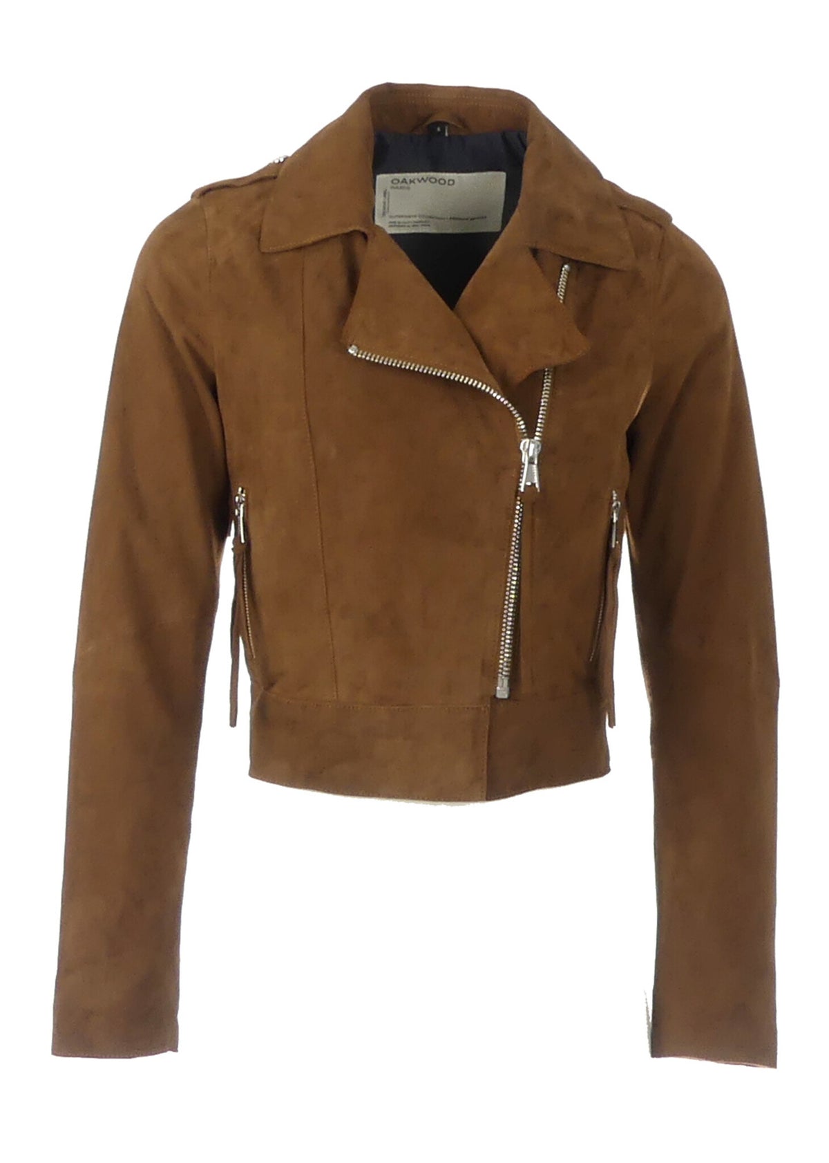 Oakwood Zuna 63543 Suède Jack Dames Cognac - foto 1