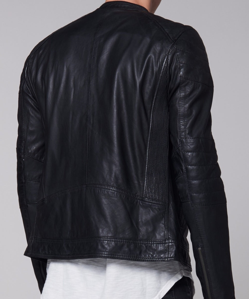 Goosecraft Leren Jack Heren Zwart - foto 4
