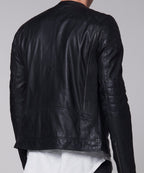 Goosecraft Leren Jack Heren Zwart - foto 4