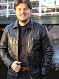 Levinsky James Dean Goat Ruboff Leren Jack Heren Zwart - foto 1