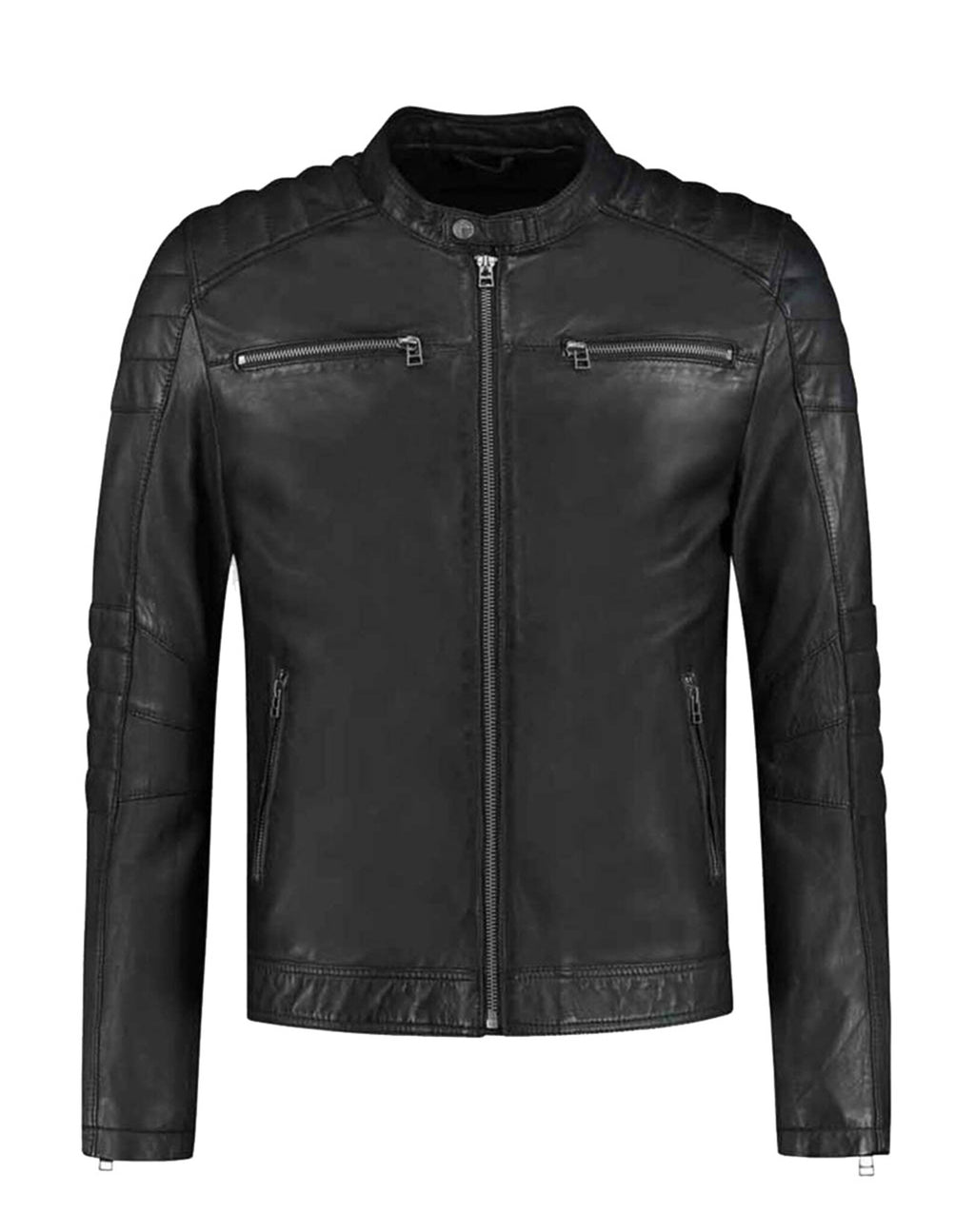 Goosecraft Leren Jack Heren Zwart - foto 1