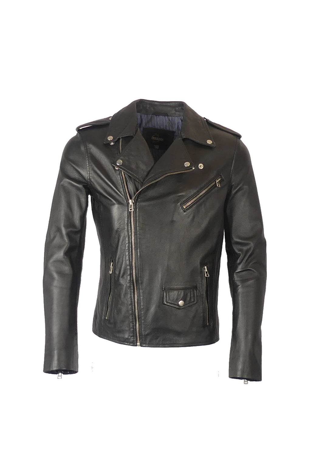 Dekkers Perfecto Leren Jack Heren Zwart - foto 1