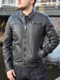 Jilani Sandford Leren Jack Heren Wit - foto 1