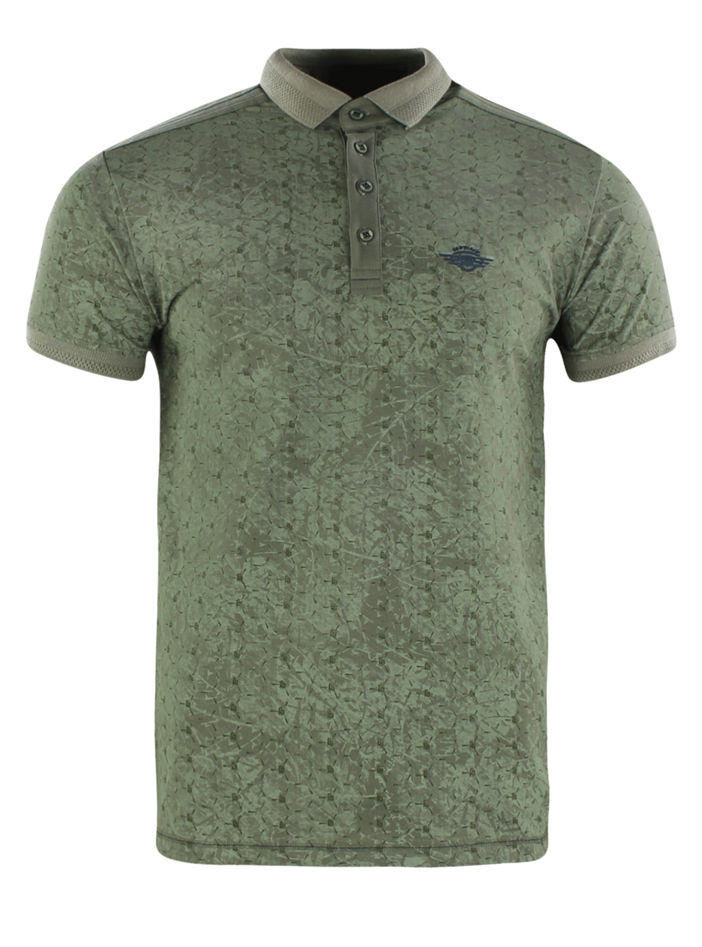 Gabbiano 23105 Poloshirt Heren Olijfgroen - foto 1