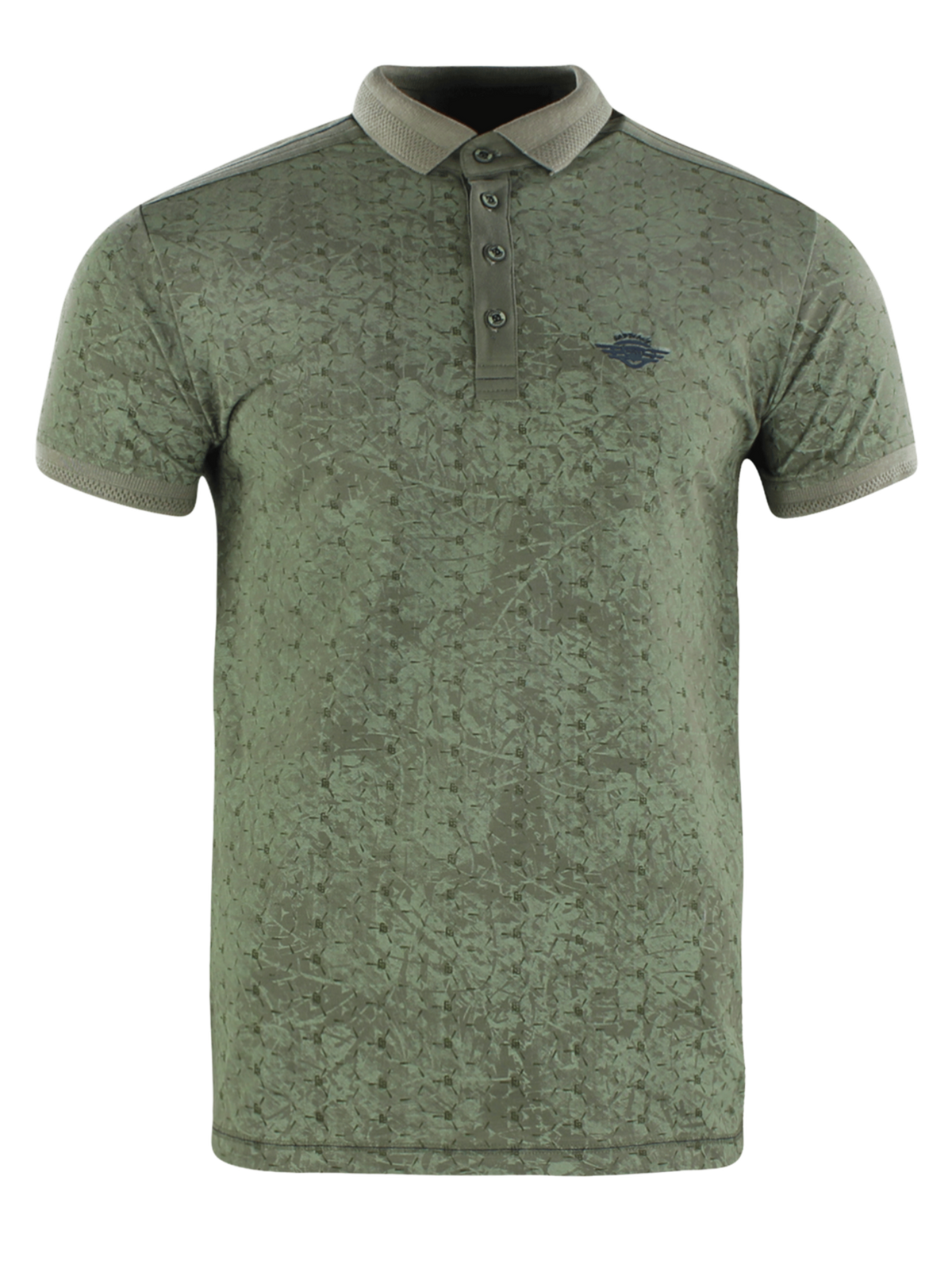 Gabbiano 23105 Poloshirt Heren Olijfgroen - foto 1