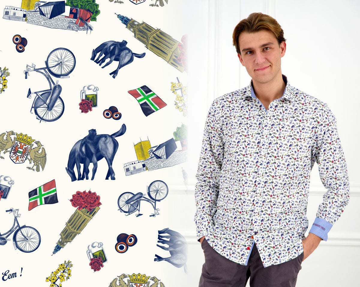 A Fish Named Fred Groningen Elements Shirt Heren - foto 1