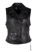 Gipsy 2.0 Lovy Leren Bikerjack Dames Zwart - foto 1