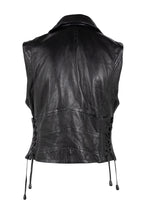 Gipsy 2.0 Lovy Leren Bikerjack Dames Zwart - foto 2
