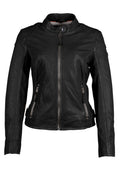 Gipsy Faiza Vintage Leren Bikerjack Dames Zwart - foto 1