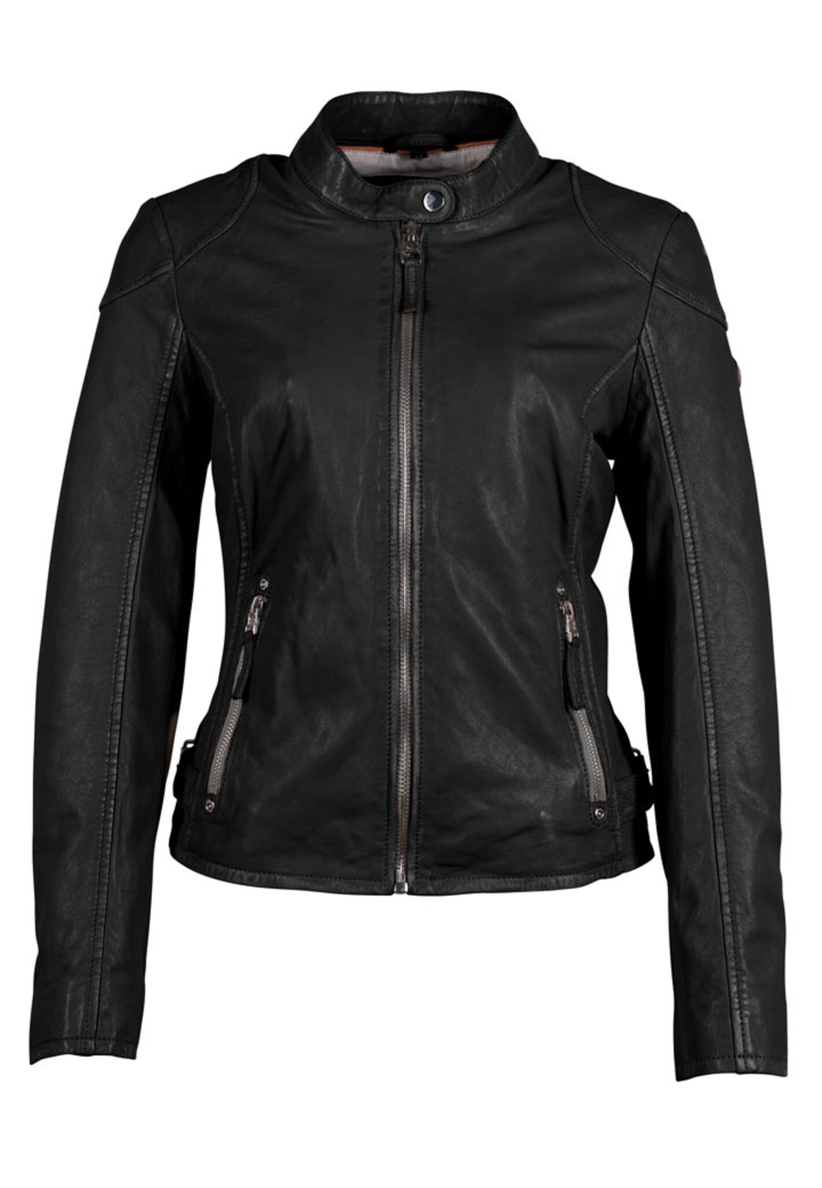 Gipsy Faiza Vintage Leren Bikerjack Dames Zwart - foto 1